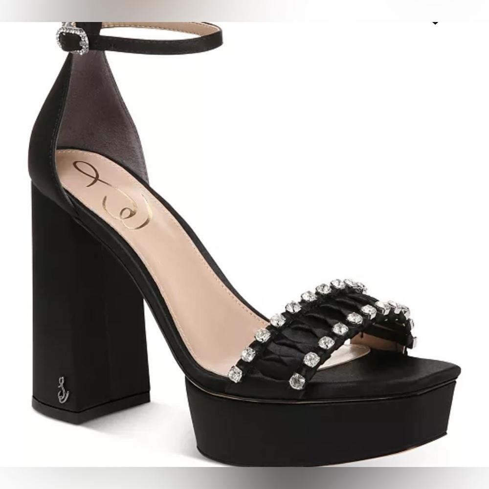 Sam Edelman Women’s Rhinestone Platform Sandals